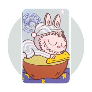 Labubu Anime Art Trading Card (KK104): Elf Monster Troll with Kiwi